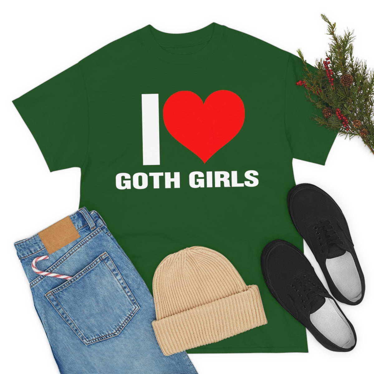 I LOVE GOTH GIRLS TEE