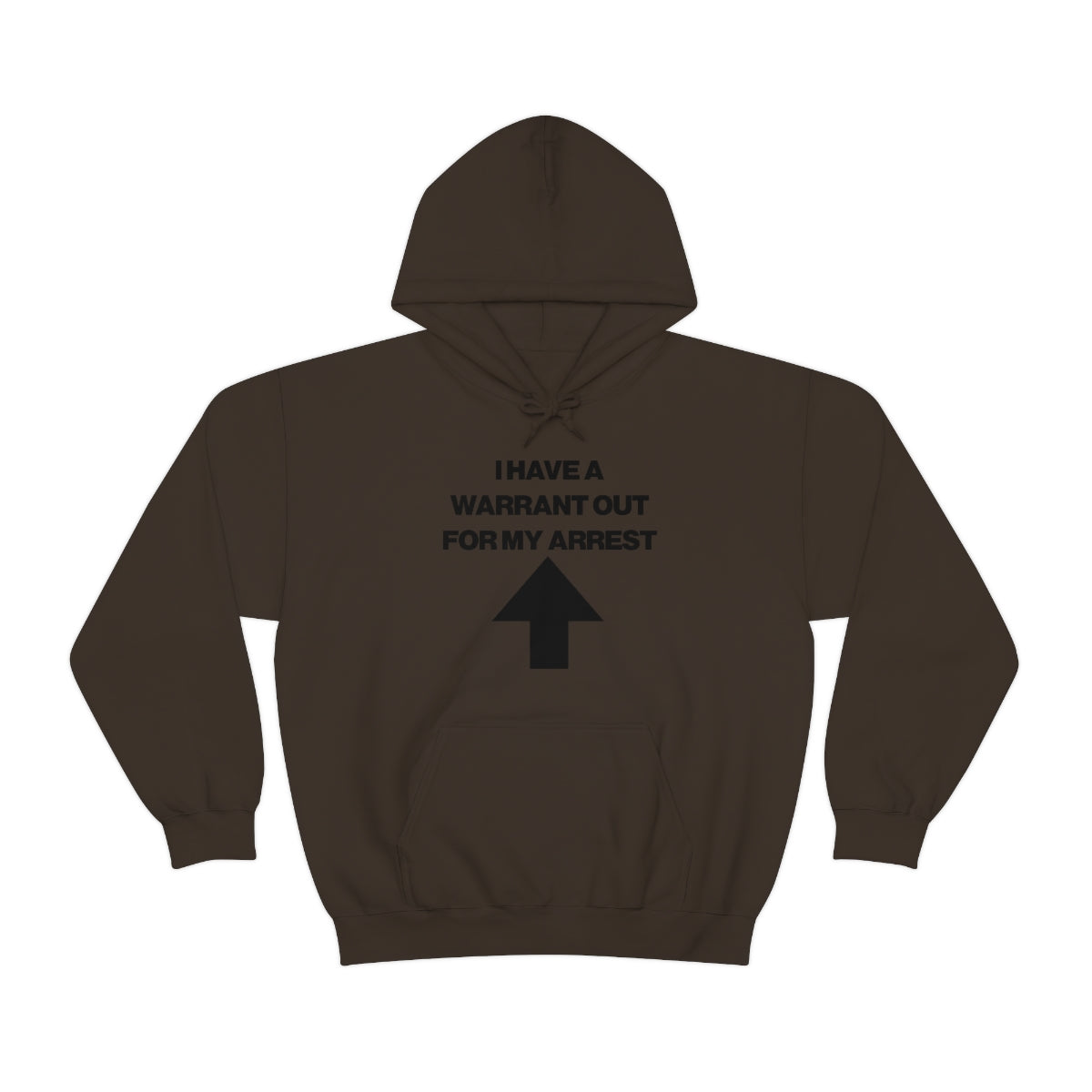 I HAVE A WARRANT OUT FOR MY ARREST HOODIE