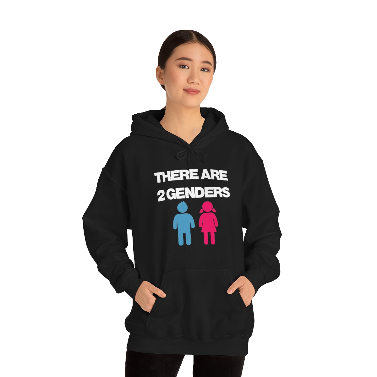 THERE ARE 2 GENDERS HOODIE