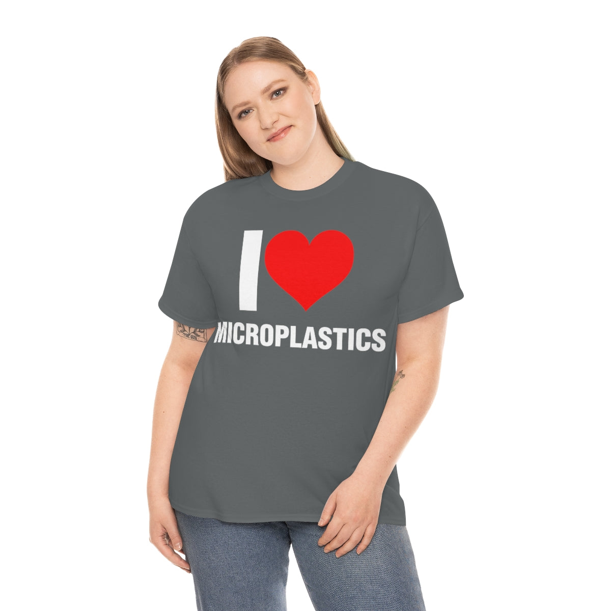 I LOVE MICROPLASTICS TEE