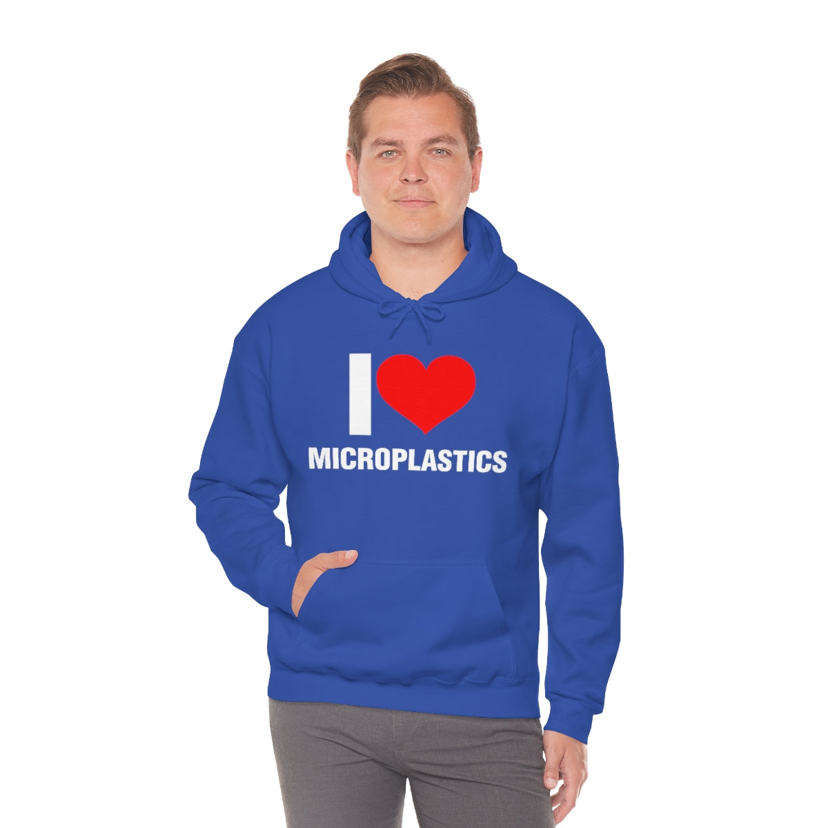 I LOVE MICROPLASTICS HOODIE